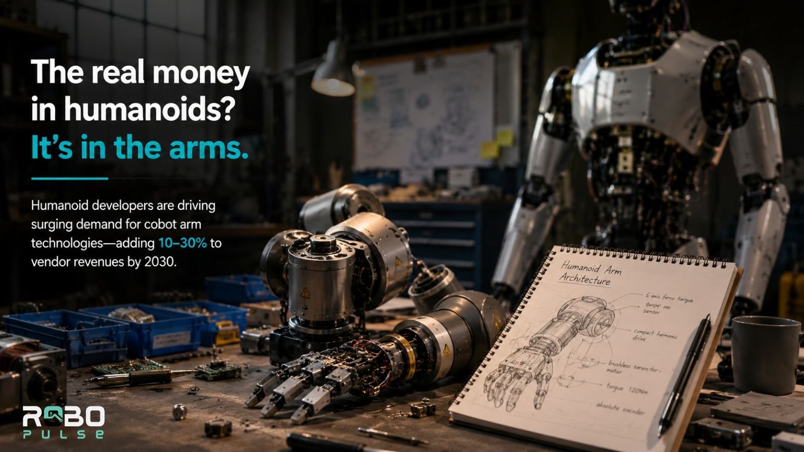Everyone’s Watching Humanoids. The Real Money May Be in Robot Arms