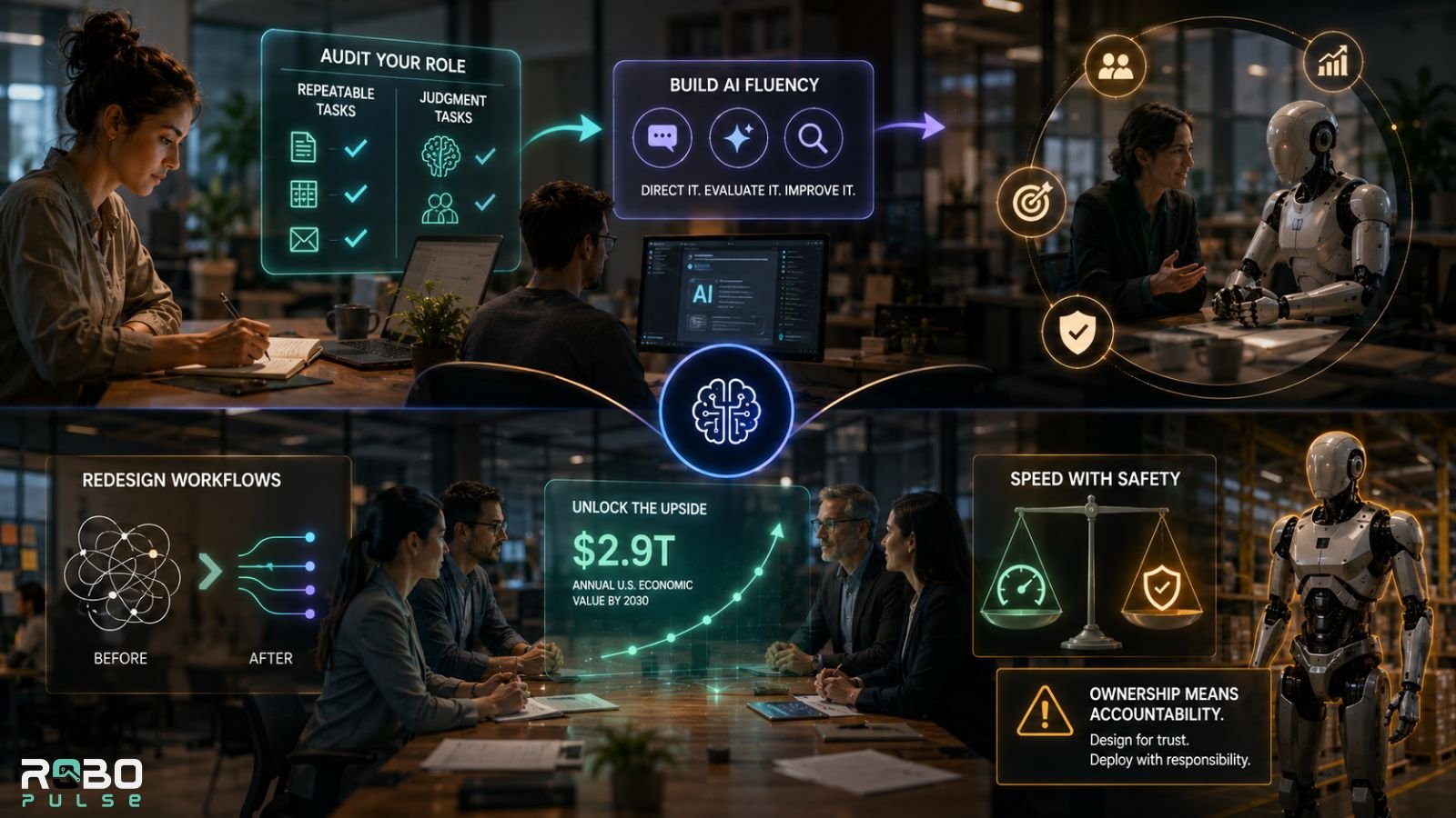 AI-driven corporate collaboration and workflows