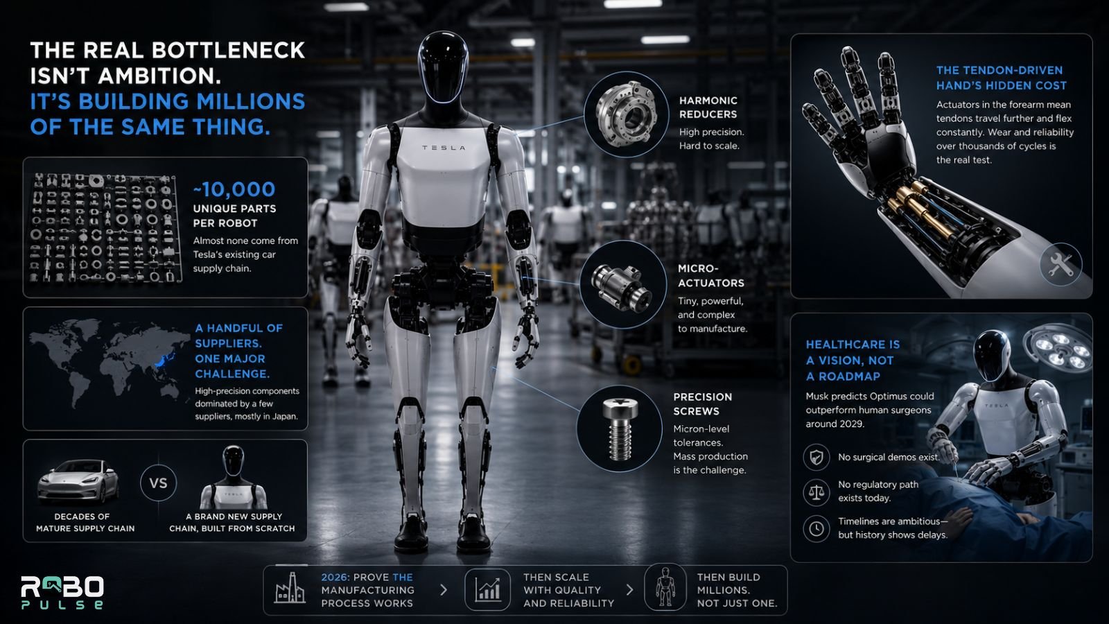 The challenge of scaling robotics production