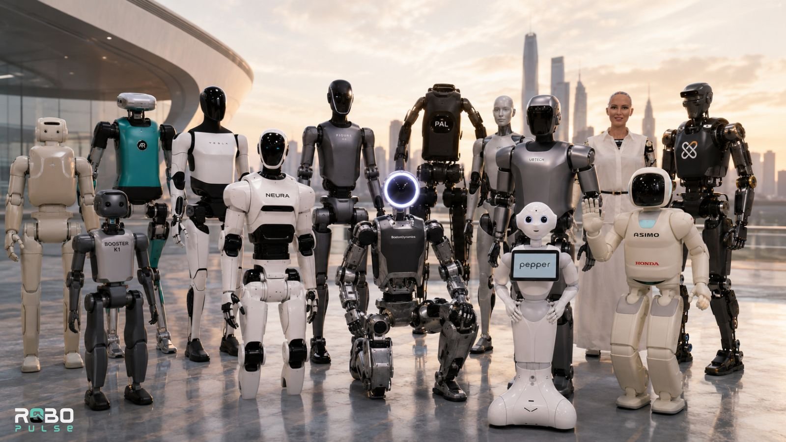 25 Types of Humanoid Robots in 2026: What They’re Built For and Why It Matters
