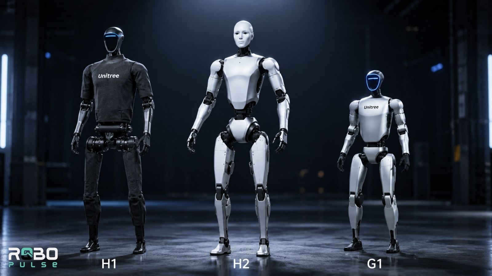 Unitree H2 vs H1 vs G1