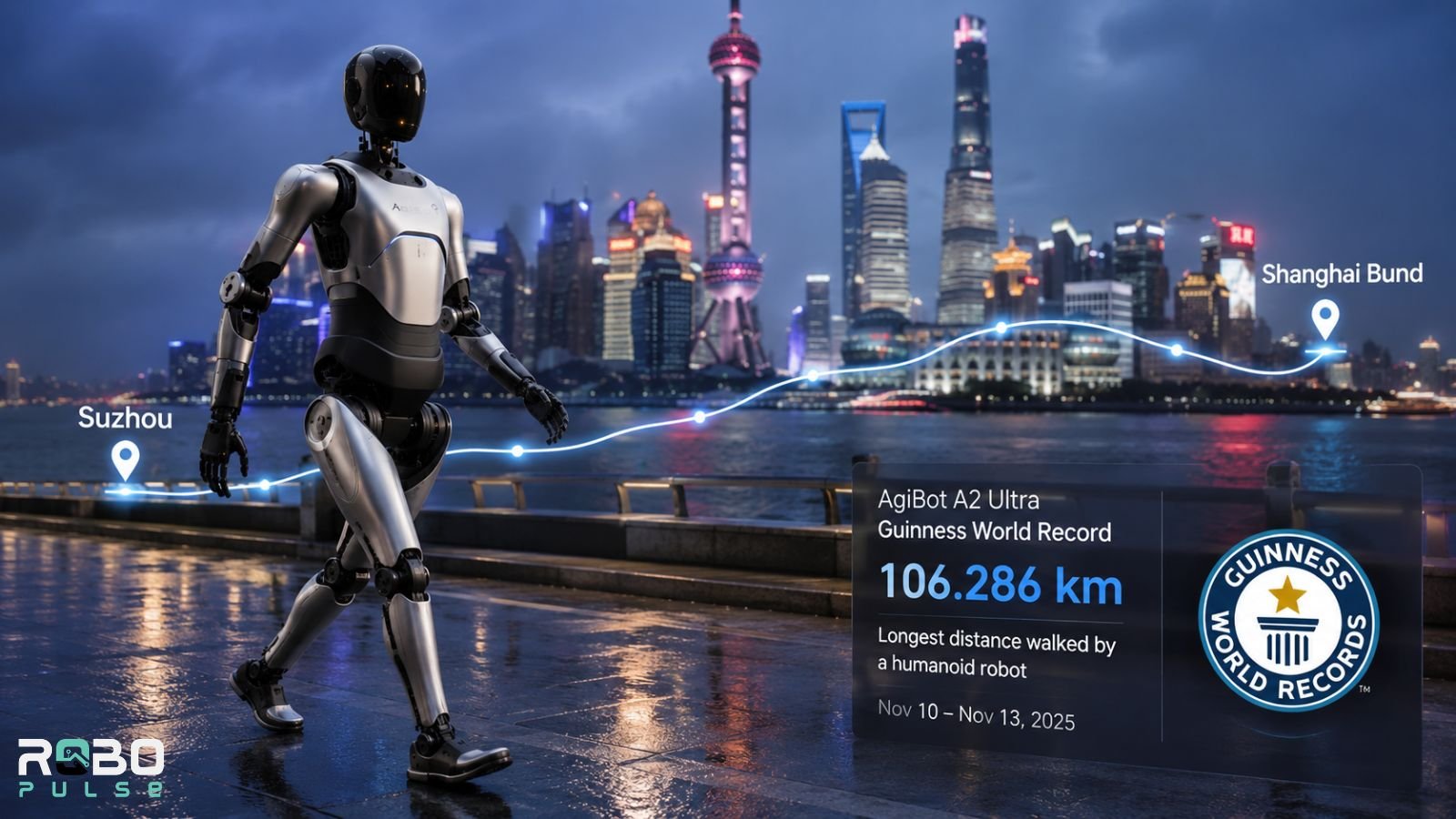 agibot a2 walking record