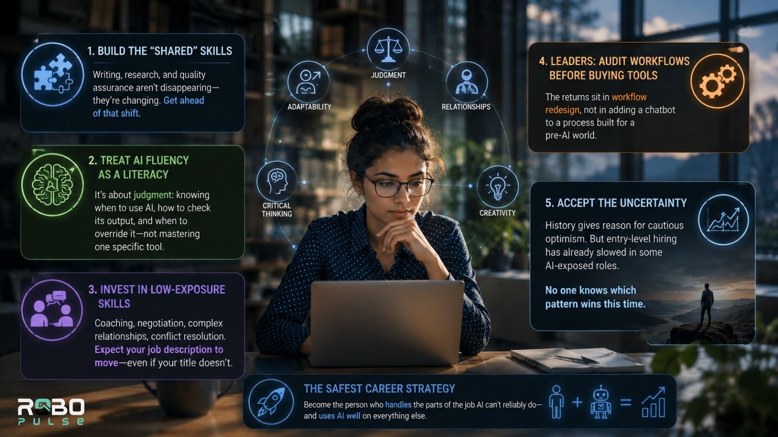 AI-Powered Career Strategy Infographic