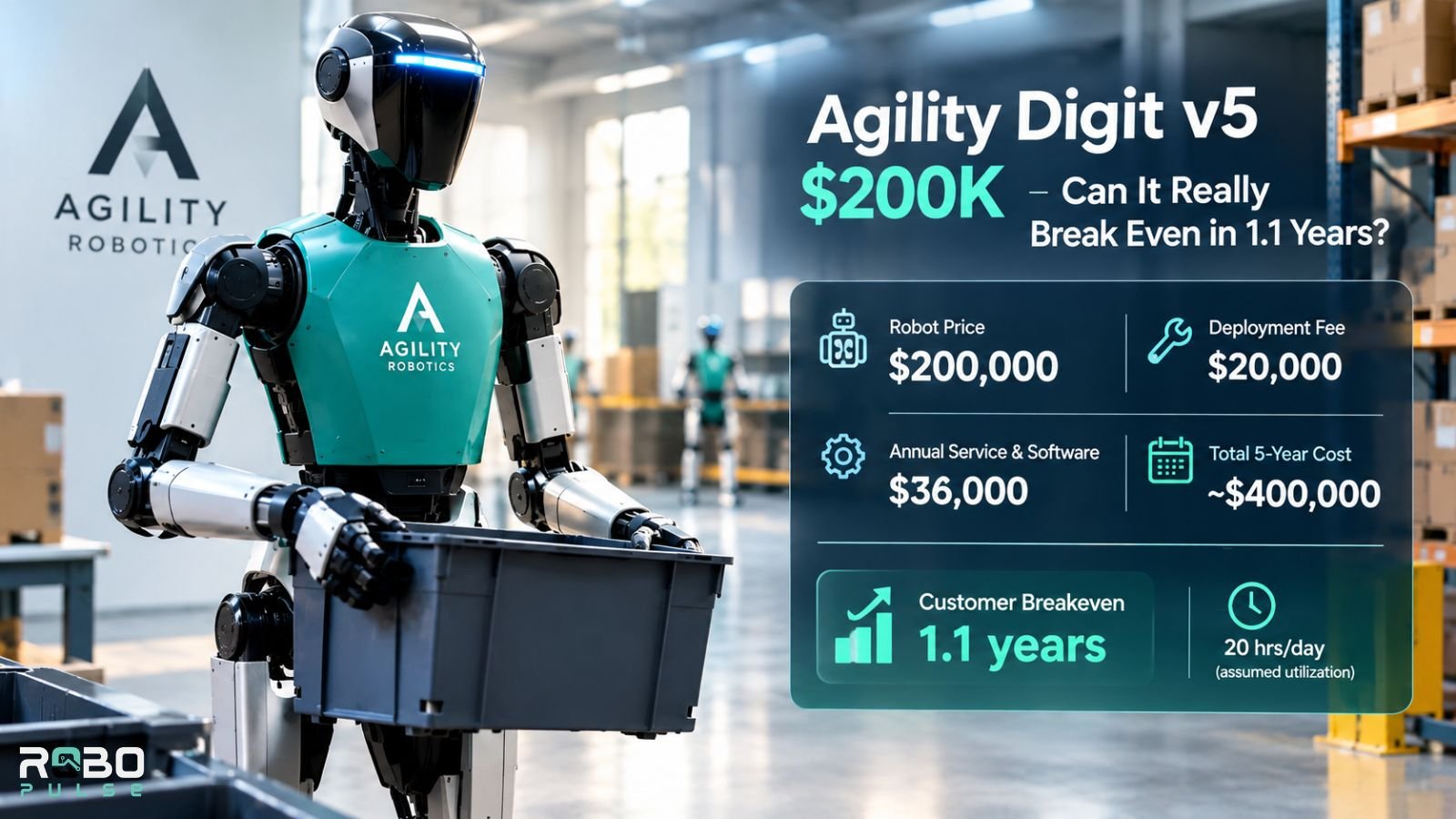 Agility Digit v5 Costs $200K — Can It Really Break Even in 1.1 Years?
