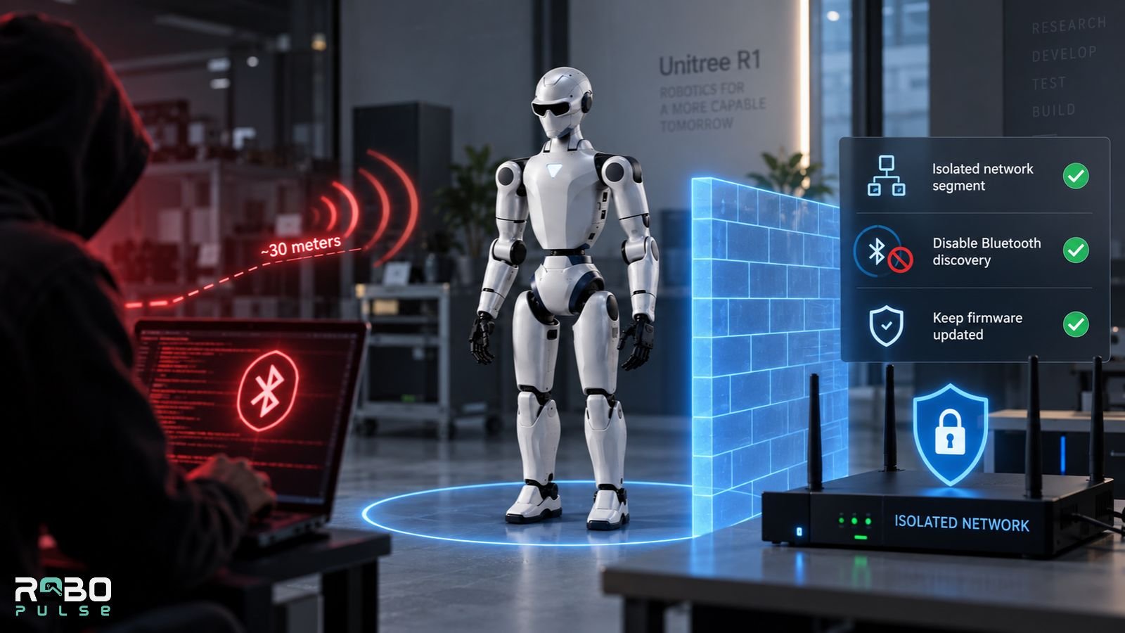 Is the Unitree R1 Safe on Your Network