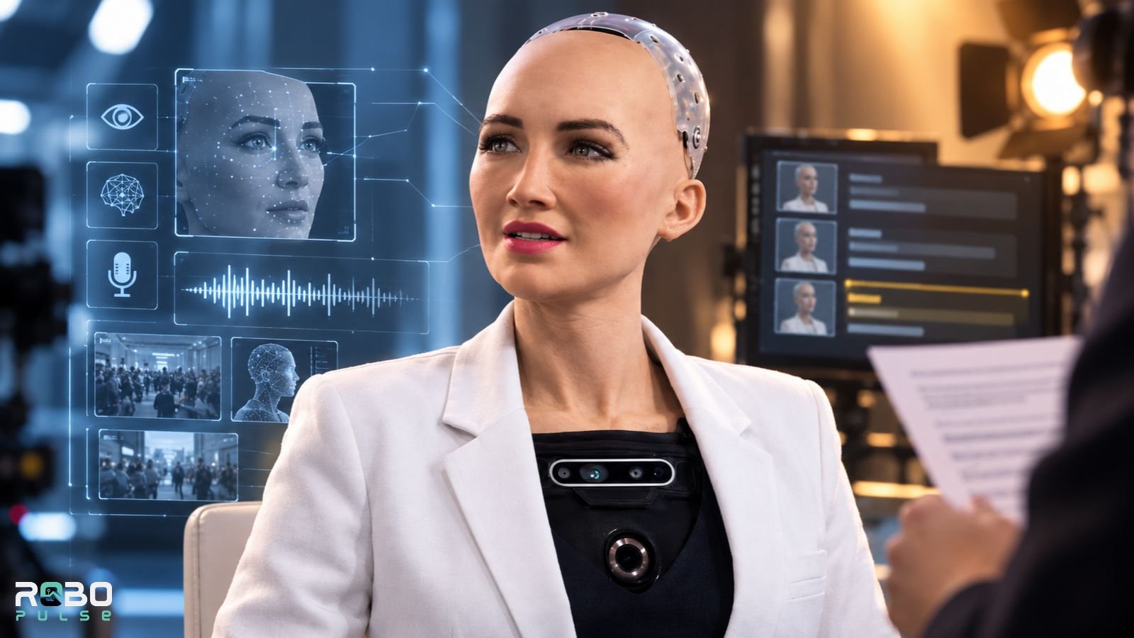 What is the Sophia AI robot