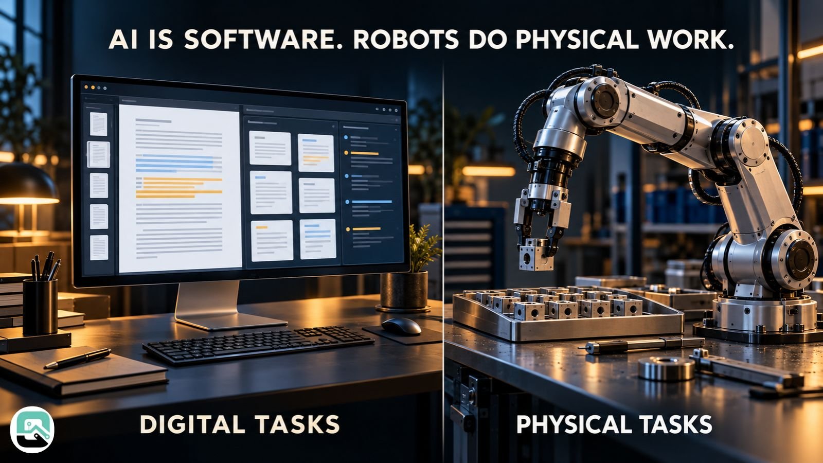 AI and Robots Are Not the Same Thing
