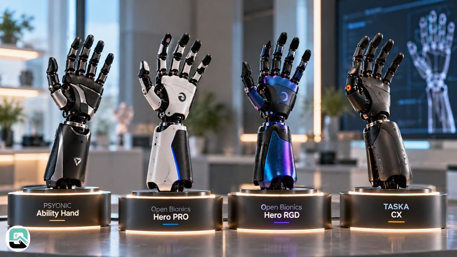 Best Bionic Hands Compared PSYONIC, Hero PRO, Hero RGD TASKA