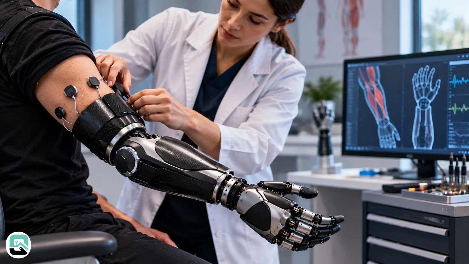 Bionic Hand Fitting Process and Sensor Adjustment