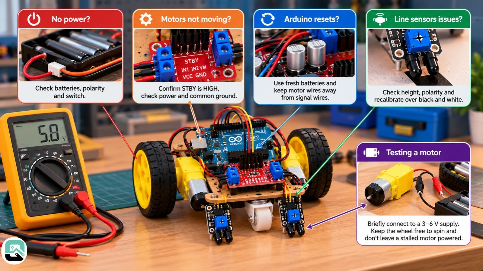 Troubleshooting a robot that won’t behave