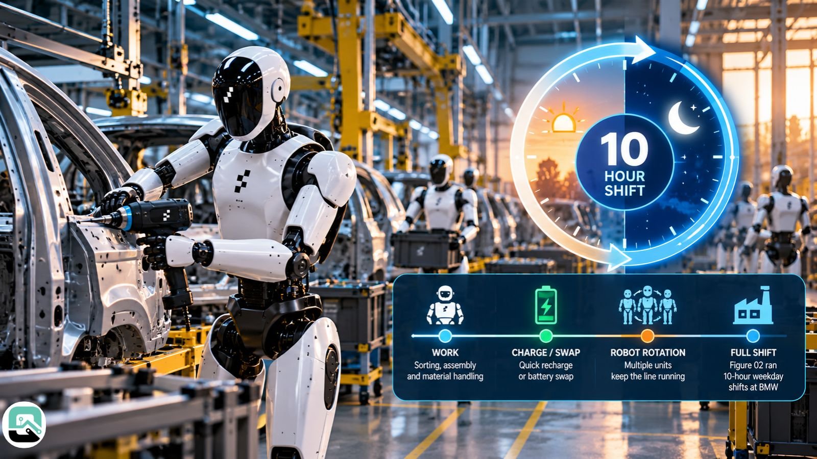Which Humanoid Robots Have Shown Full-Shift Operation