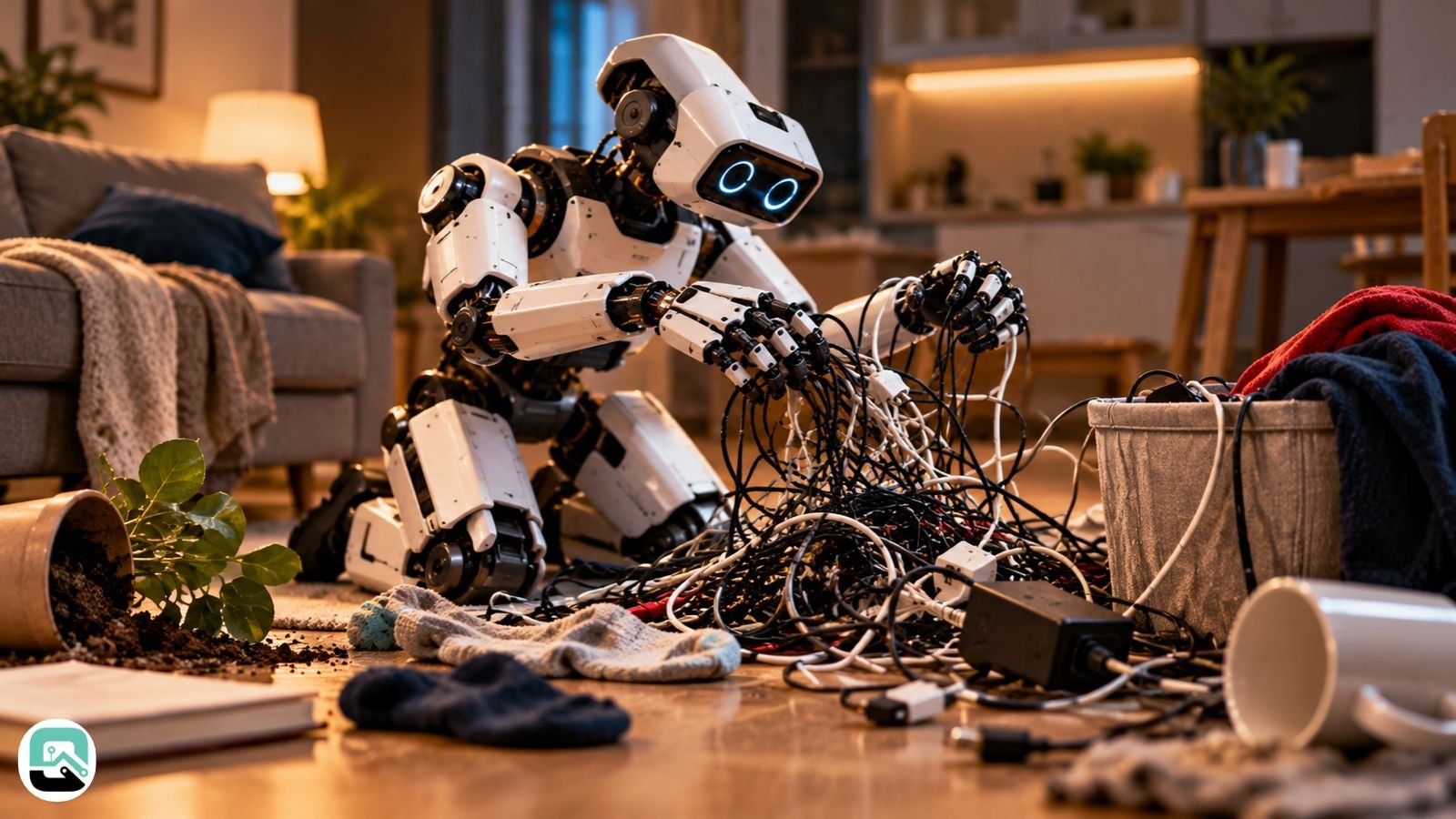 Why do robots still struggle with ordinary physical work